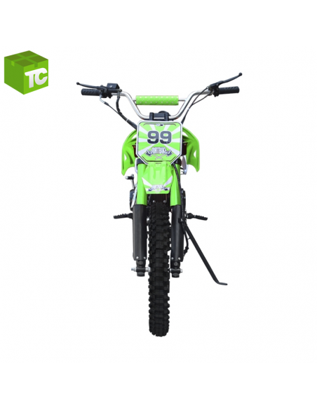 Moto Enduro 125cc Adulto Nitro Aro 17" y 14" Mecanica 4 velocidades Motocross Dirty Bike