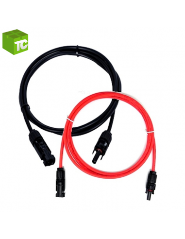 Cable Solar MC4 - 6mm2 70ah (6 Mts)