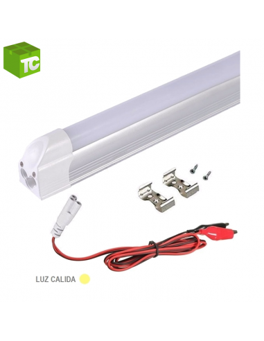 Tubo Led Fluorescente 18W - 1.2M Luz Cálida