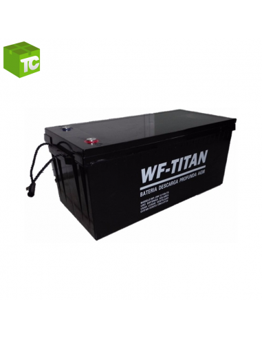 Bateria Solar Ciclo Profundo 200ah 12v AGM Marca WF-TITAN