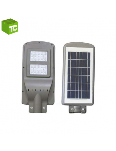 Kit Full Iluminación Solar Foco Calle Led 20w