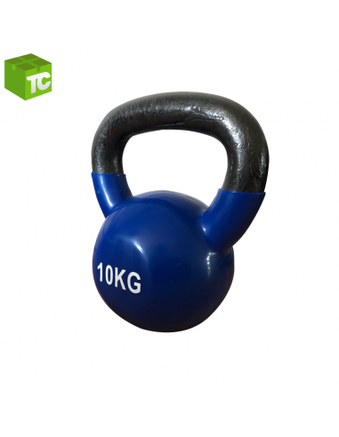 Pesa Rusa De 10 Kg Kettlebell Color Negro