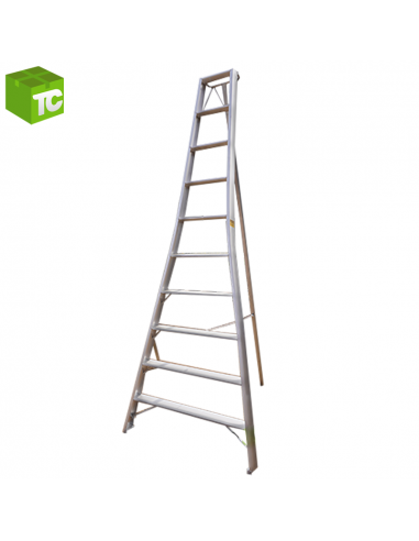 Escalera Trípode de Aluminio -...