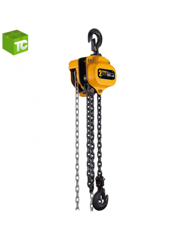 Tecle Cadena profesional 2 Toneladas