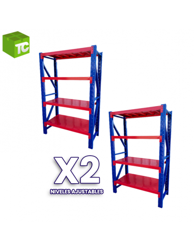 PRE-VENTA Pack Rack X 2 - Estantería...