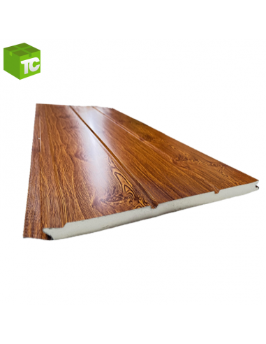Siding Metálico - (Madera 5,80M X...